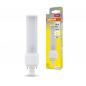 Preview: OSRAM DULUX D LED 2Pin G24d-3 9W wie 26W 3000K warmweißes Licht EM für KVG/VVG